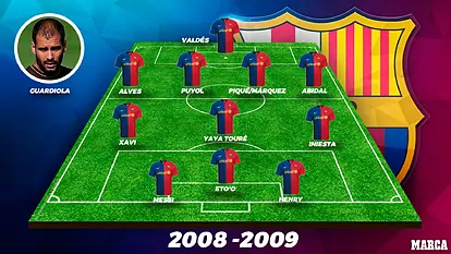 barca team 2009