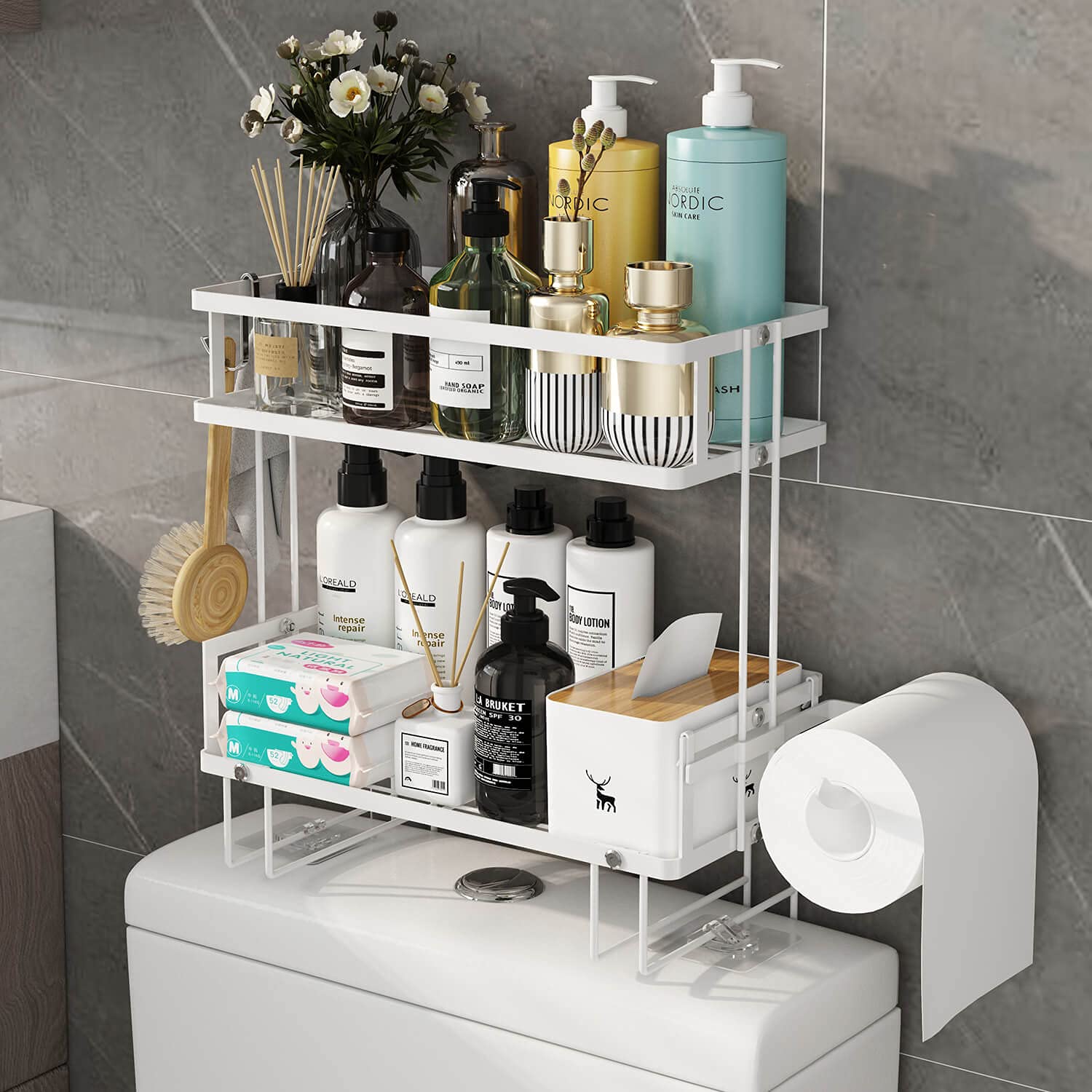 bathtub storage rack