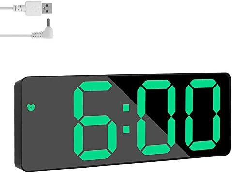 battery bedside clock