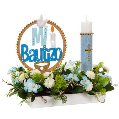 bautizo centros de mesa