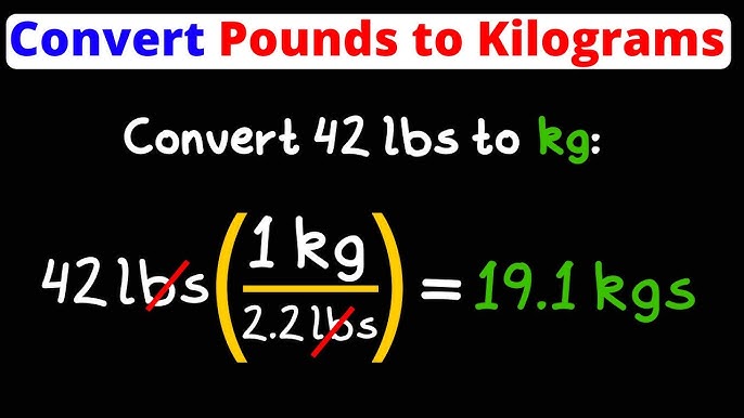 42 kg to lbs