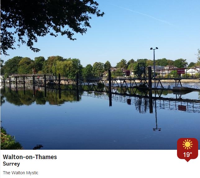 bbc weather walton on thames