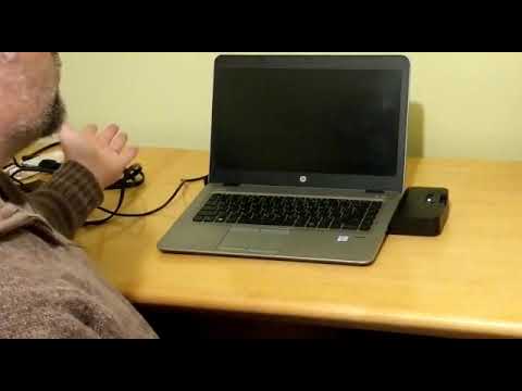 hp laptop with docking station
