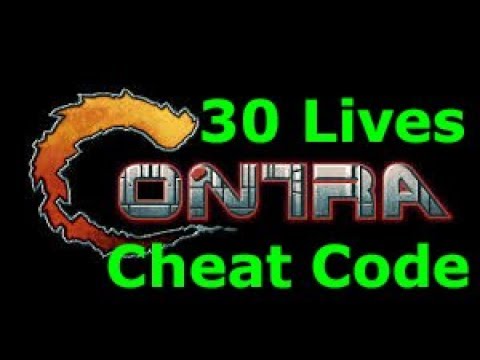 nintendo contra cheat code