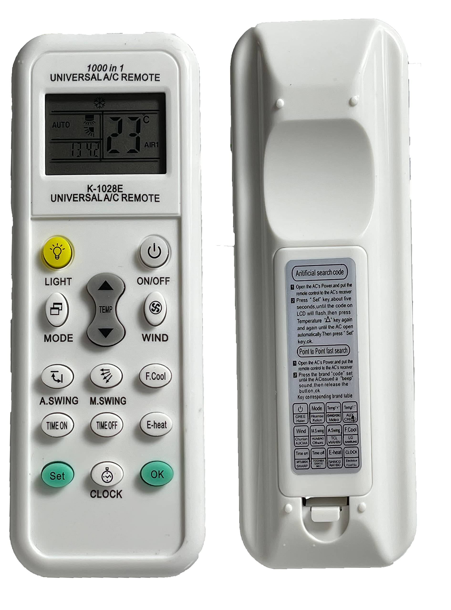 universal aircon remote 1000 in 1