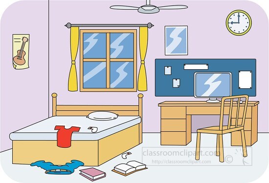 bedroom clipart