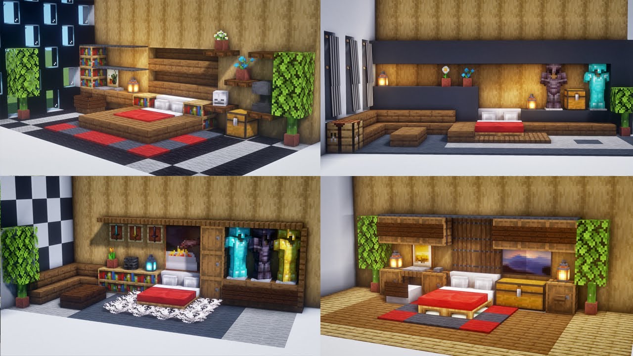 bedroom minecraft ideas