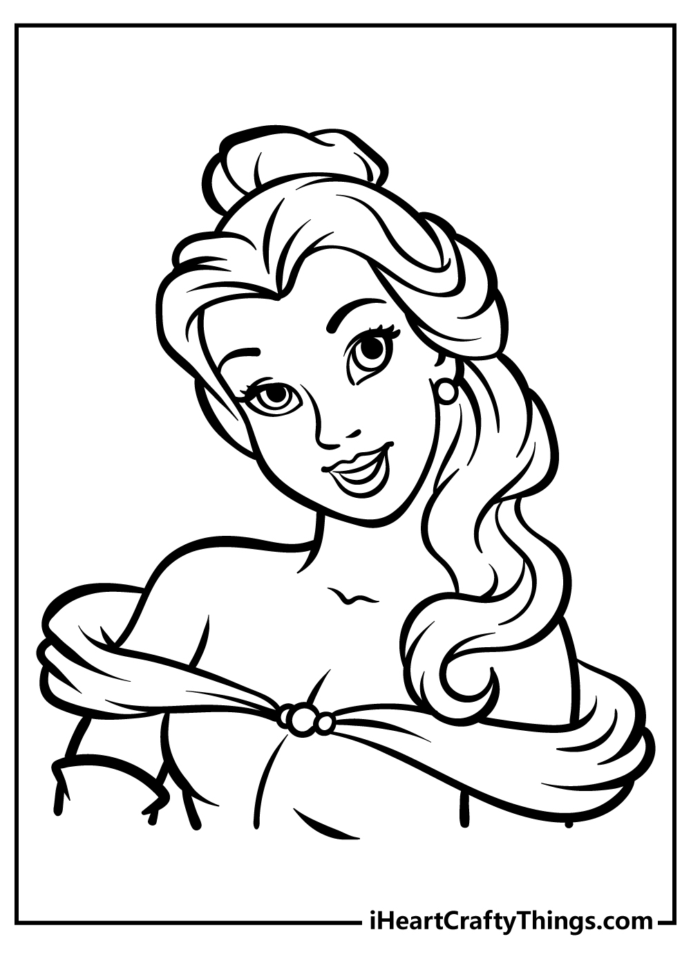 bella coloring pages