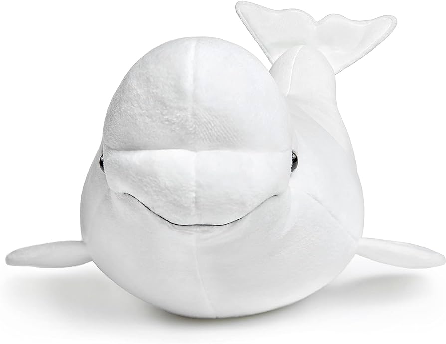 beluga plush toy