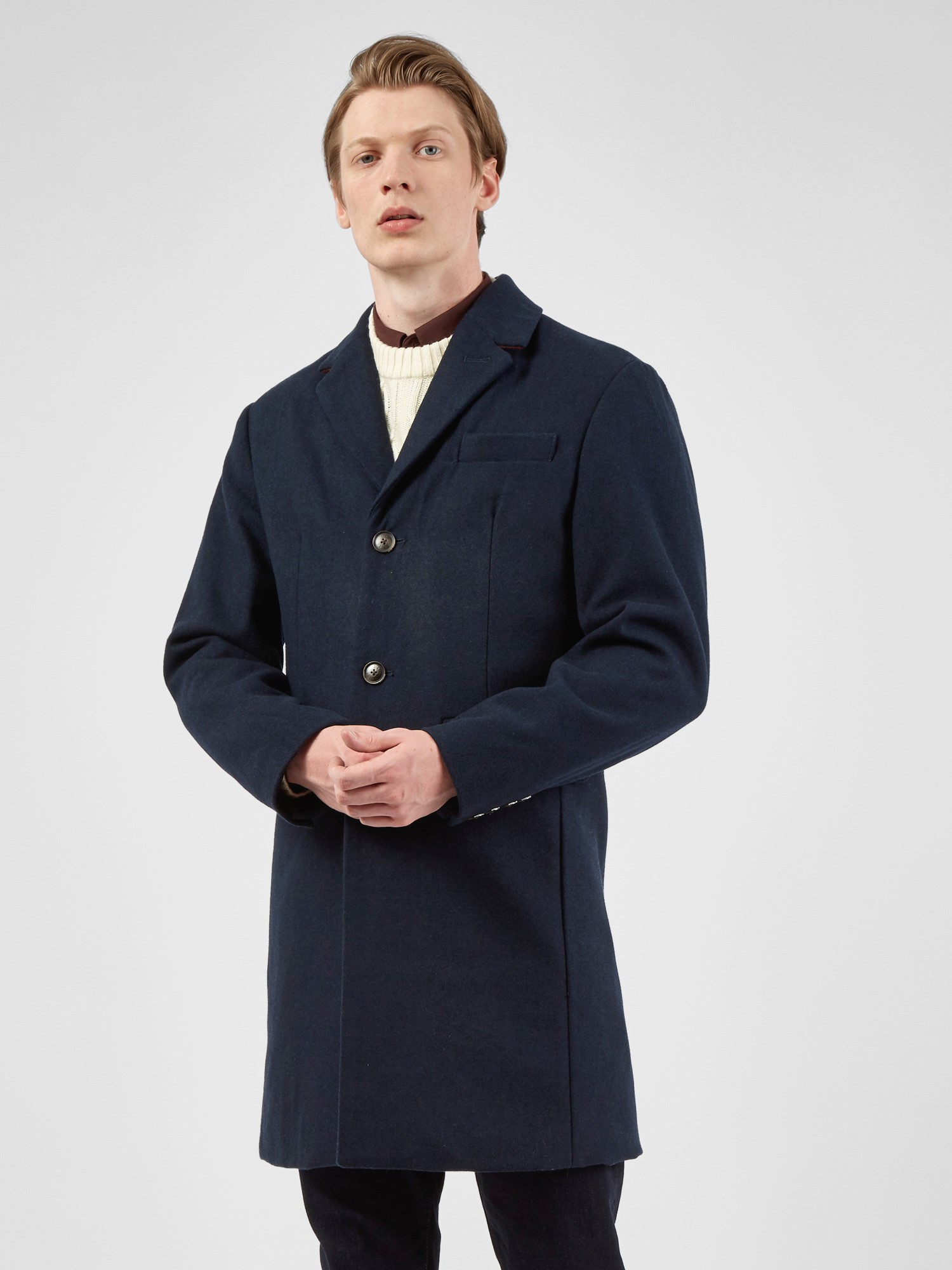 ben sherman overcoat