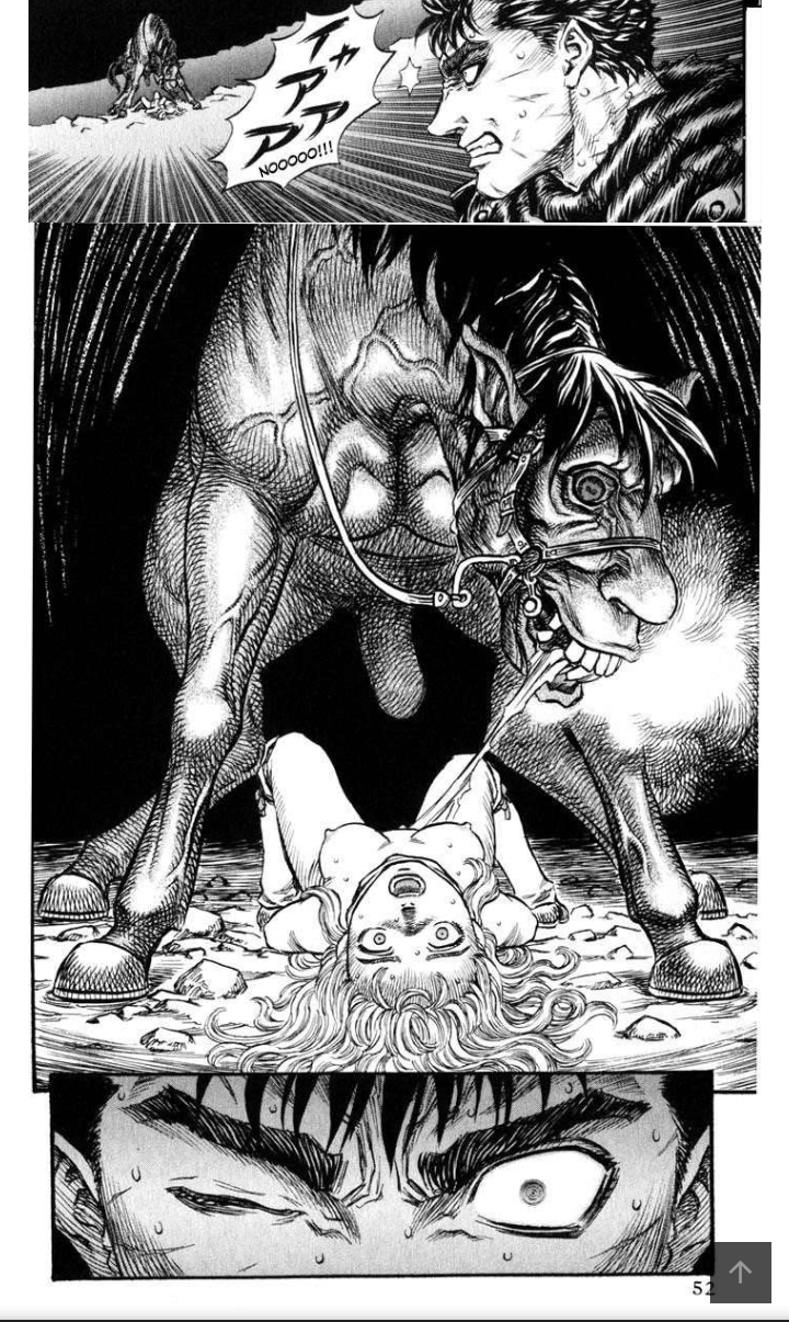 berserk horse scene