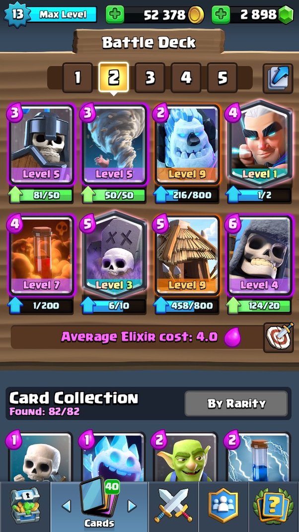 best deck for arena 12