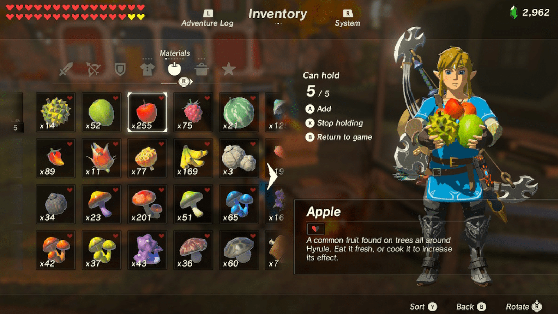 best recipes botw