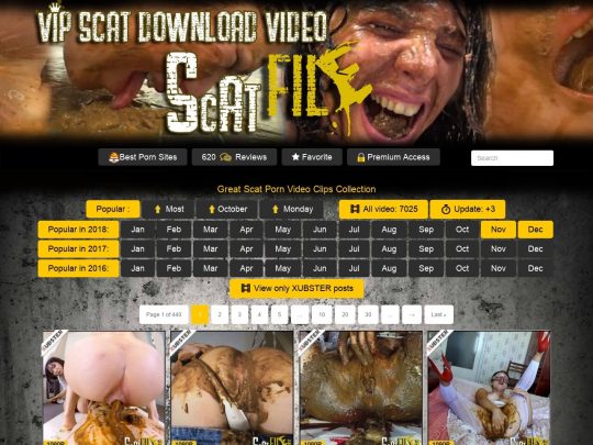 best scat websites