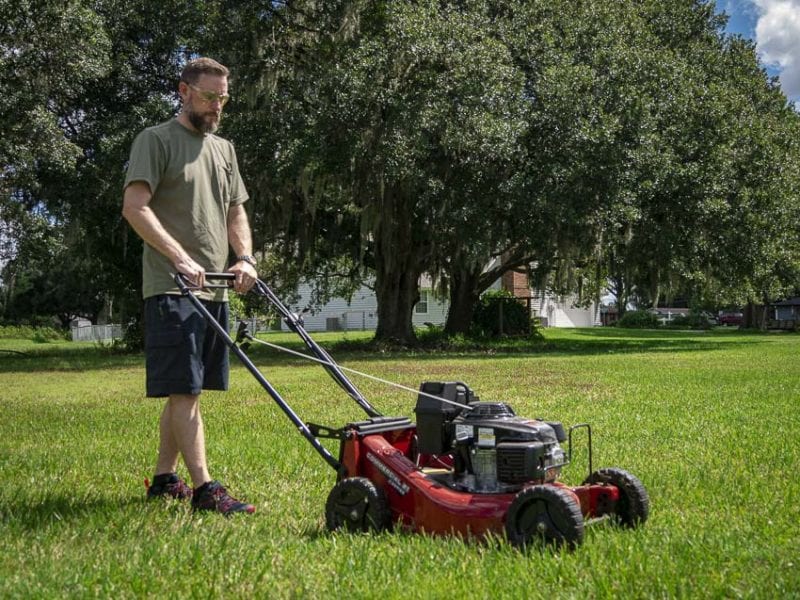 best self propelled gas mowers