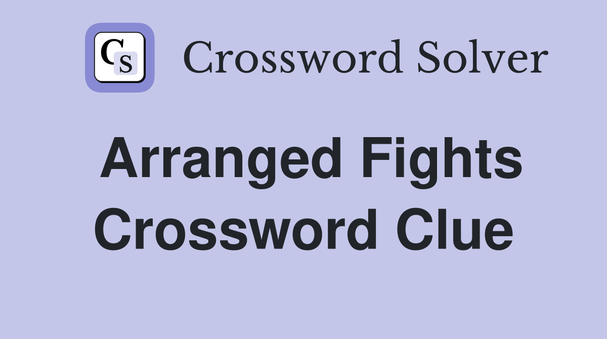 fight off crossword clue 5 letters