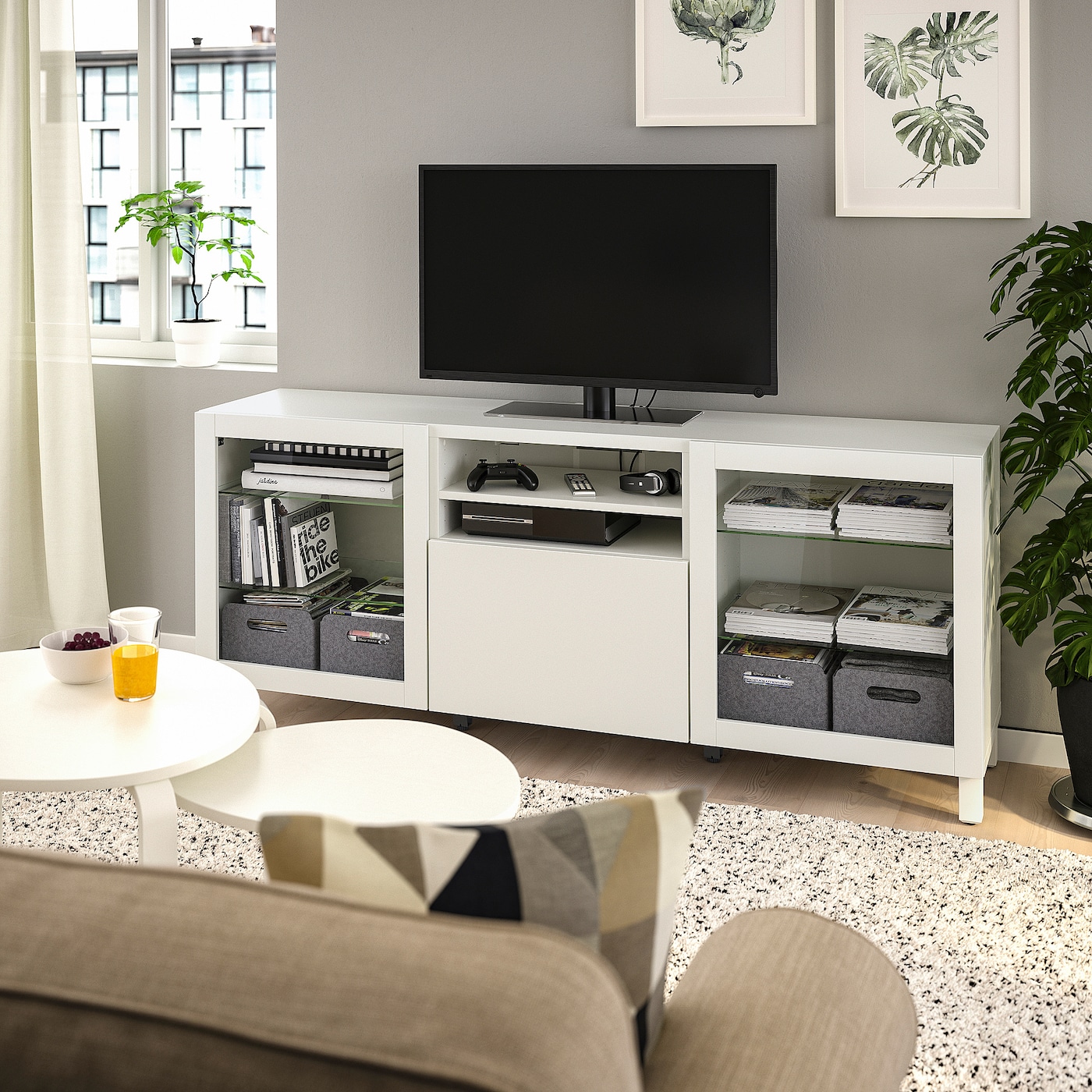 mueble besta tv