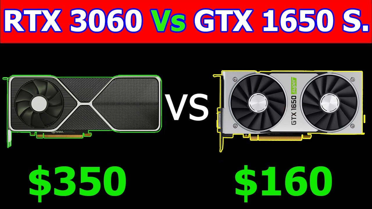 gtx 1650 vs rtx 3060