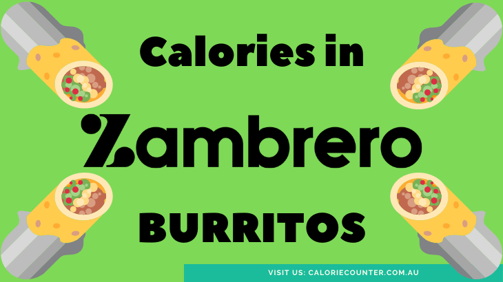 big burrito zambrero calories