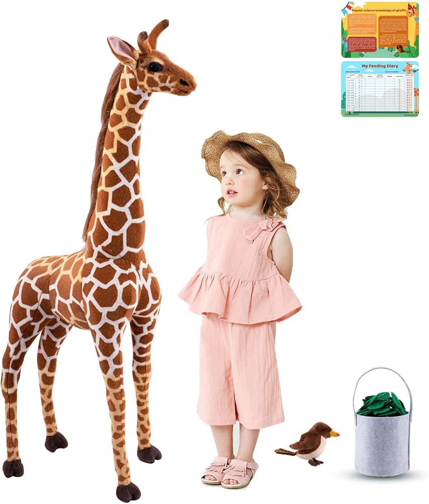 big giraffe soft toy