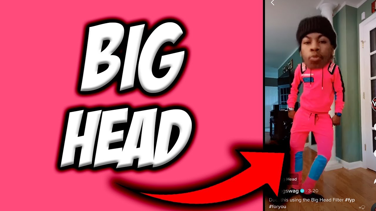 big head tik tok