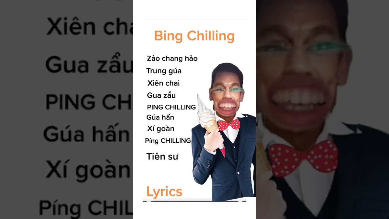 bing chilling lyrics
