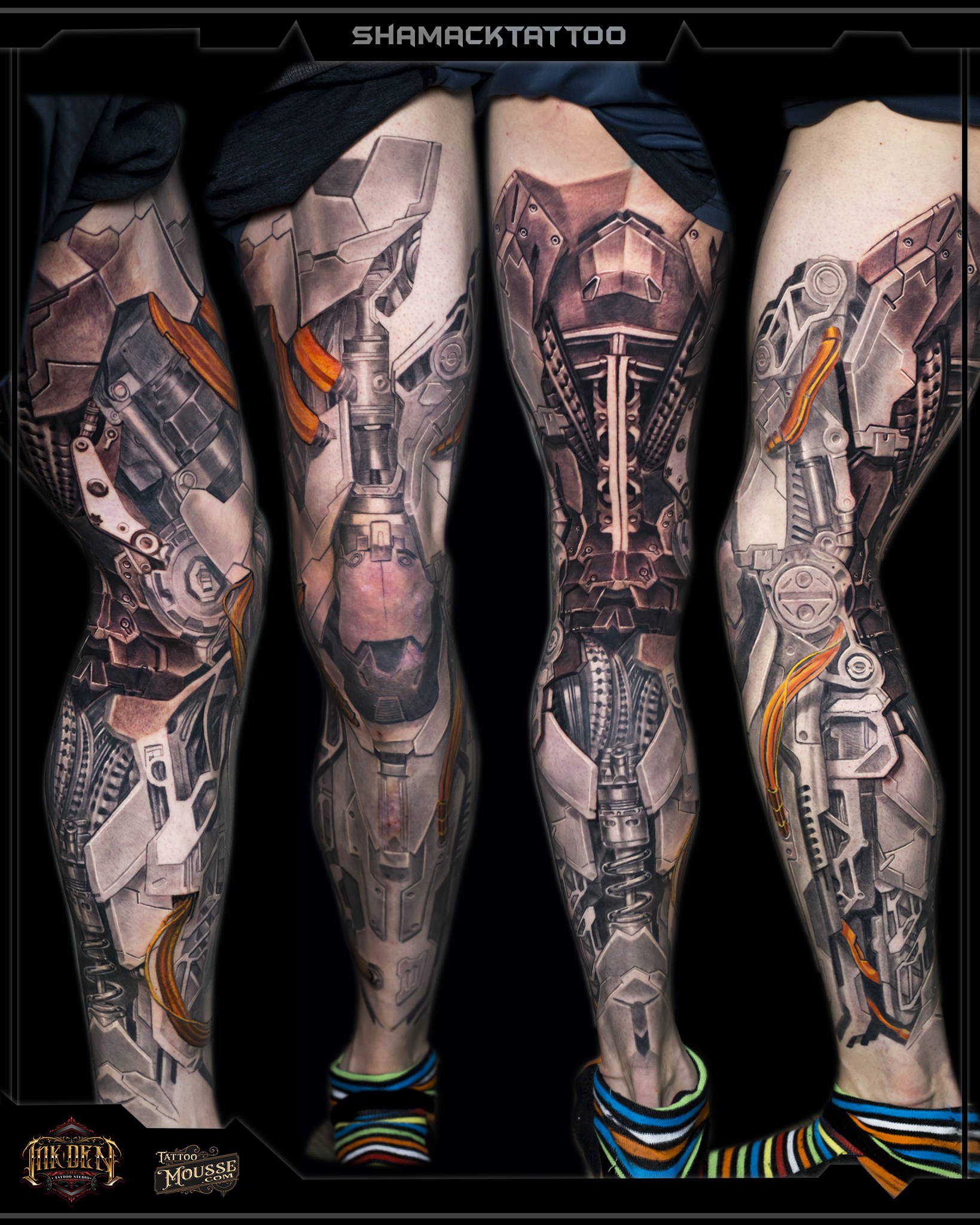 biomechanical tattoo images