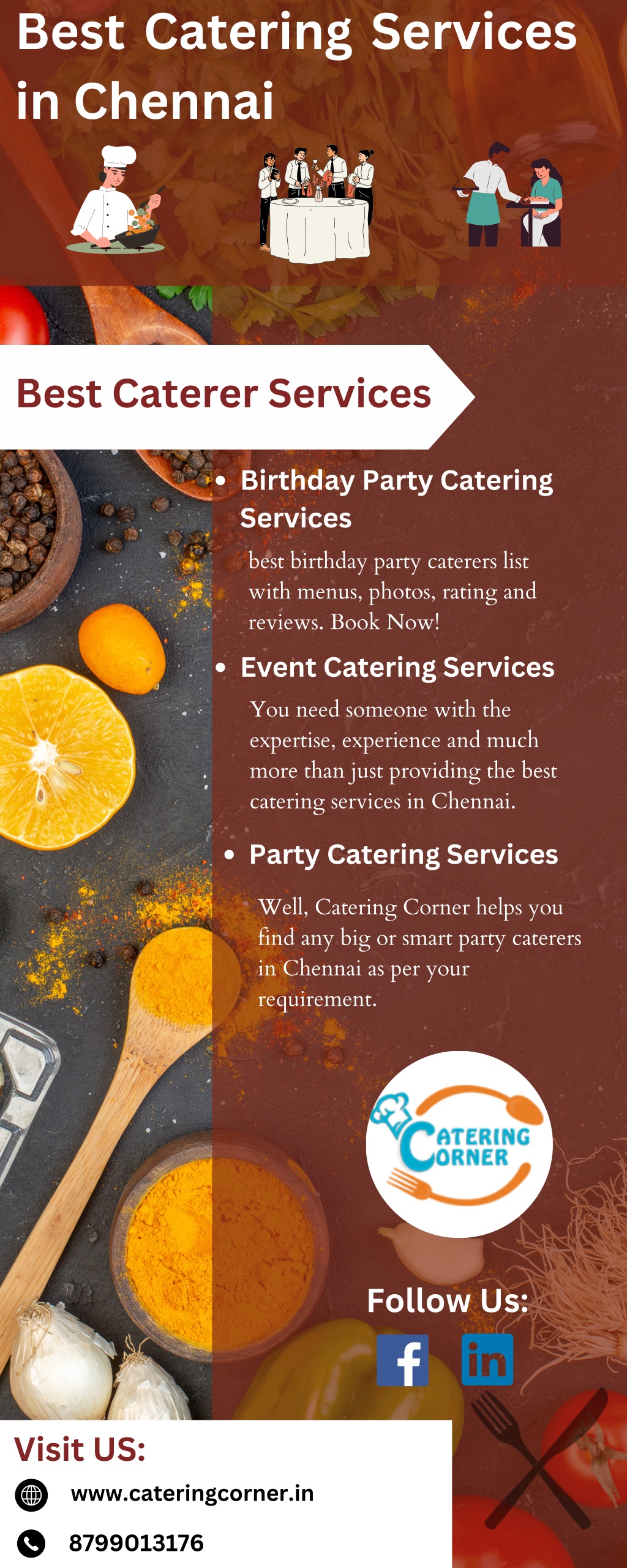 birthday party caterers in chennai