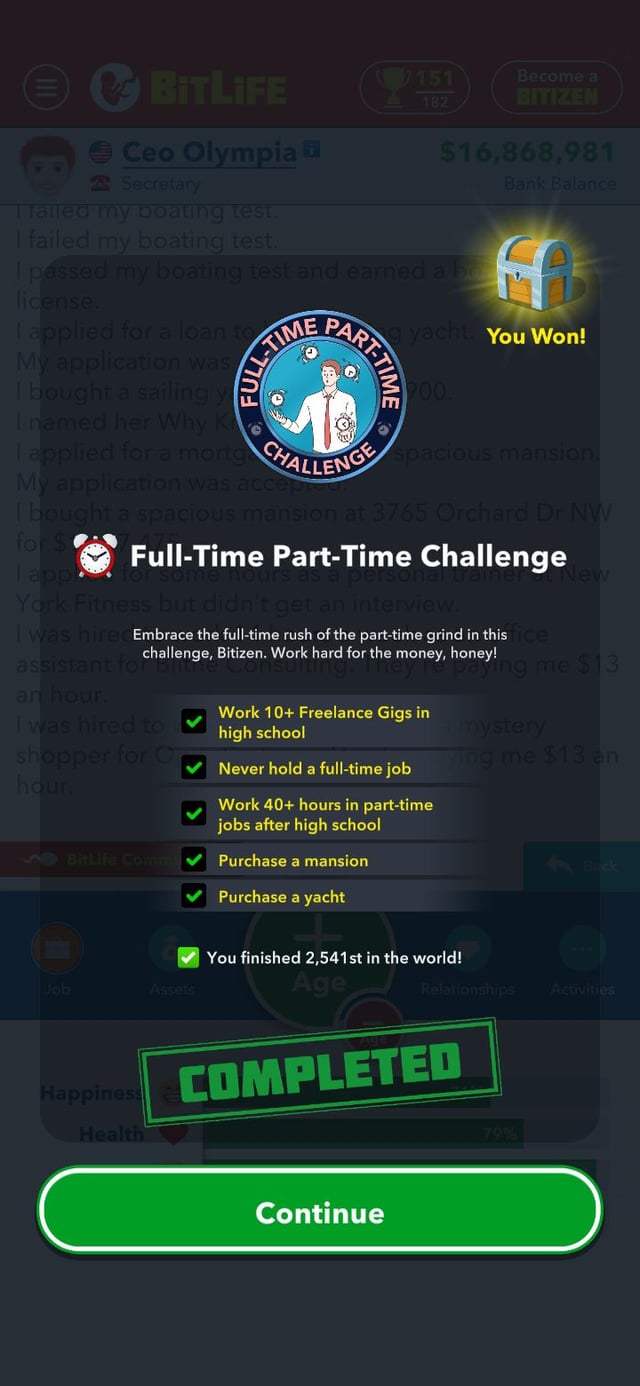 bit life challenges