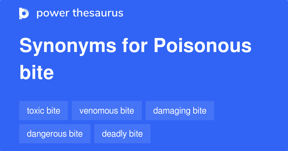 bites synonyms