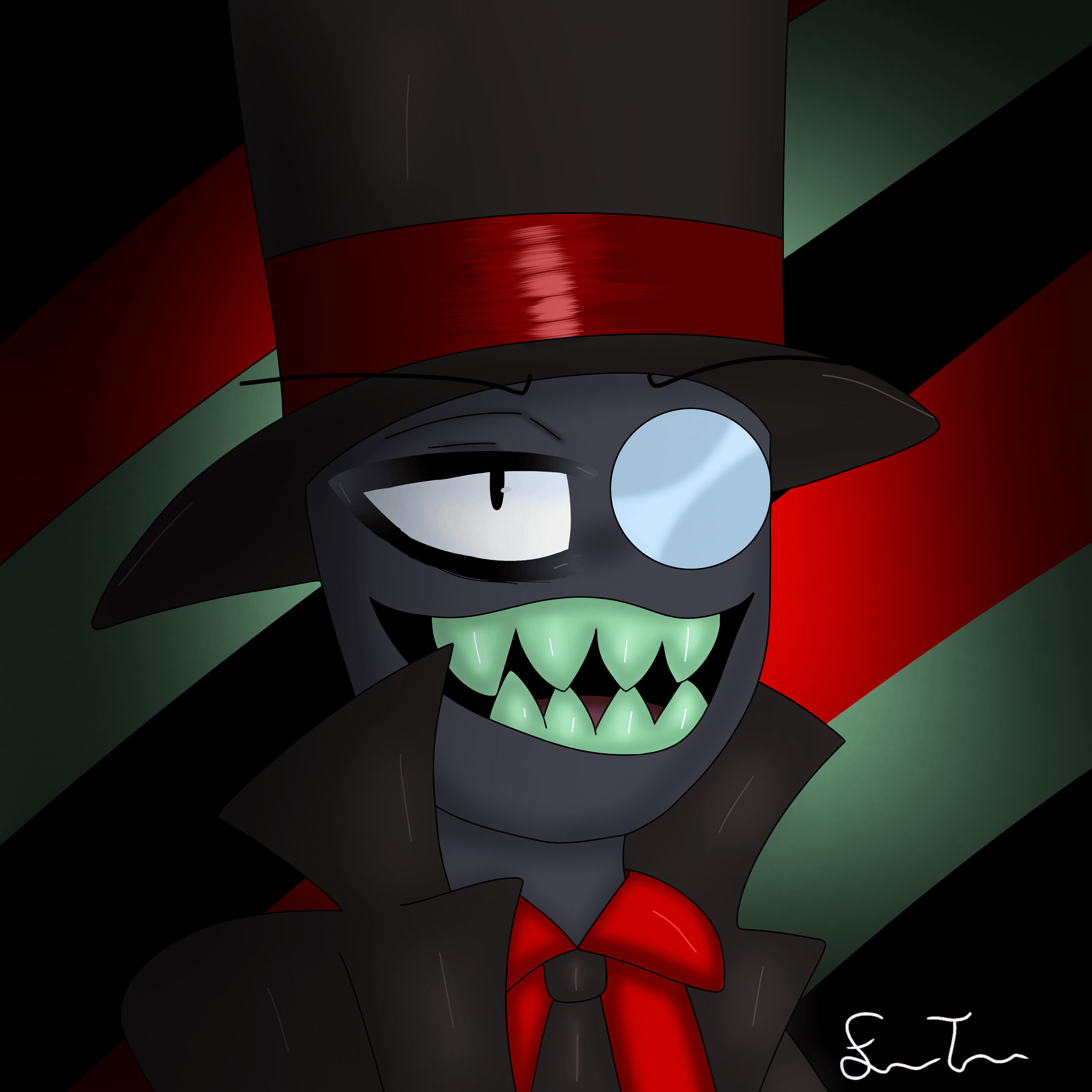 black hat fanart