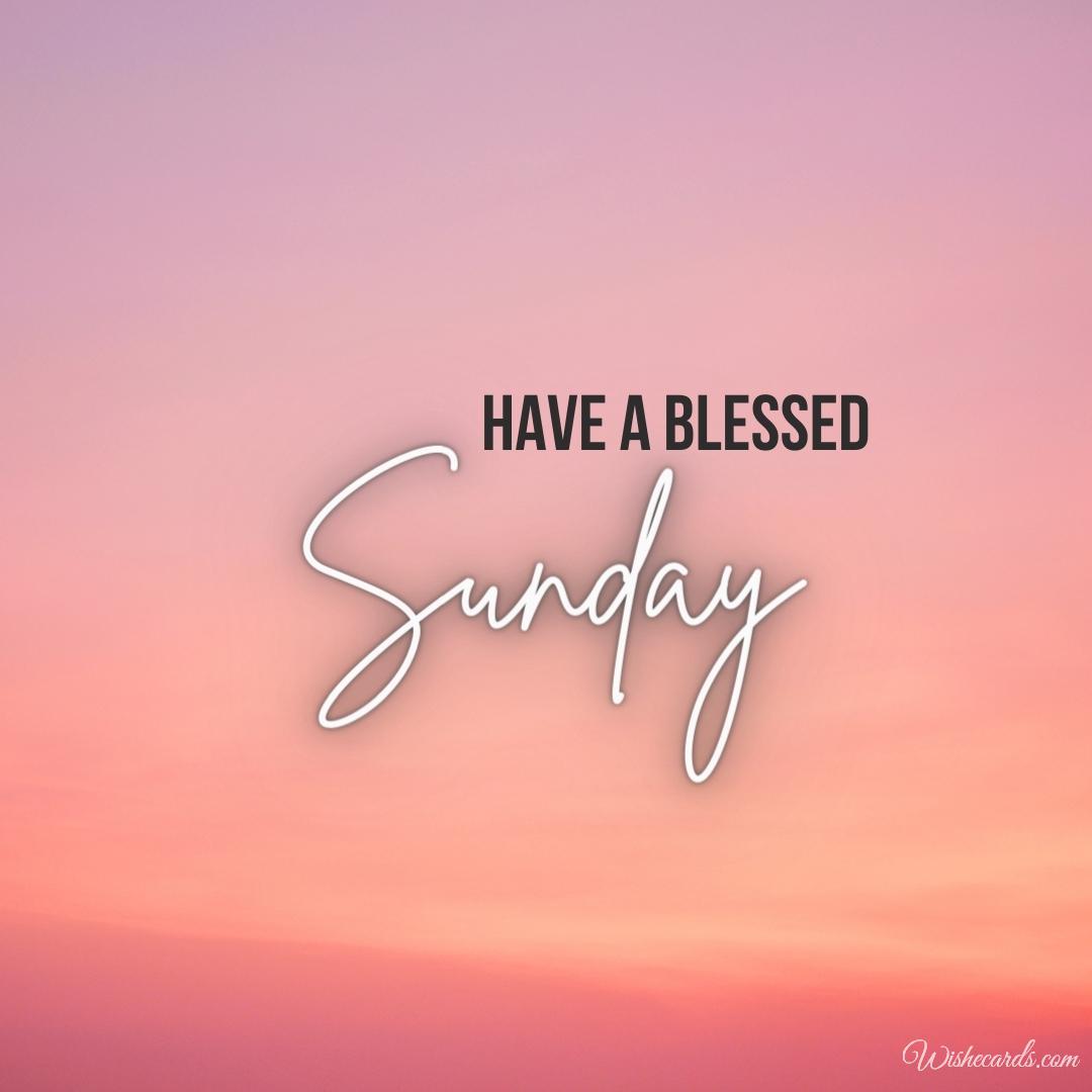 blessed sunday images