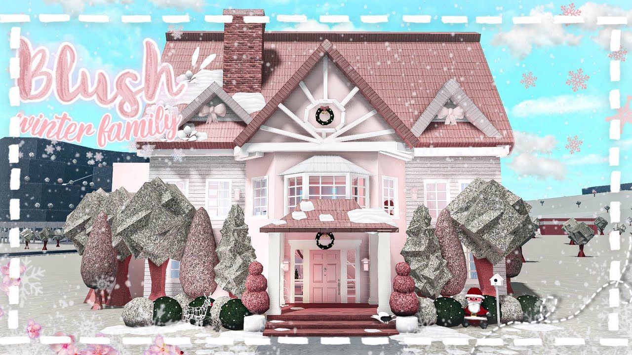 bloxburg blush house