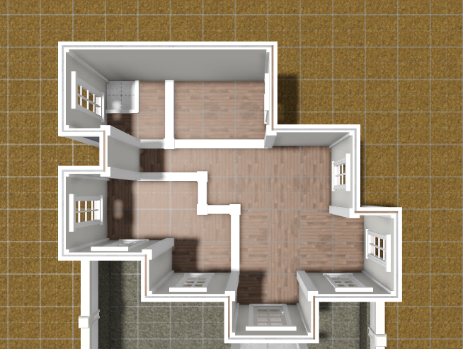 bloxburg house layout 1 story