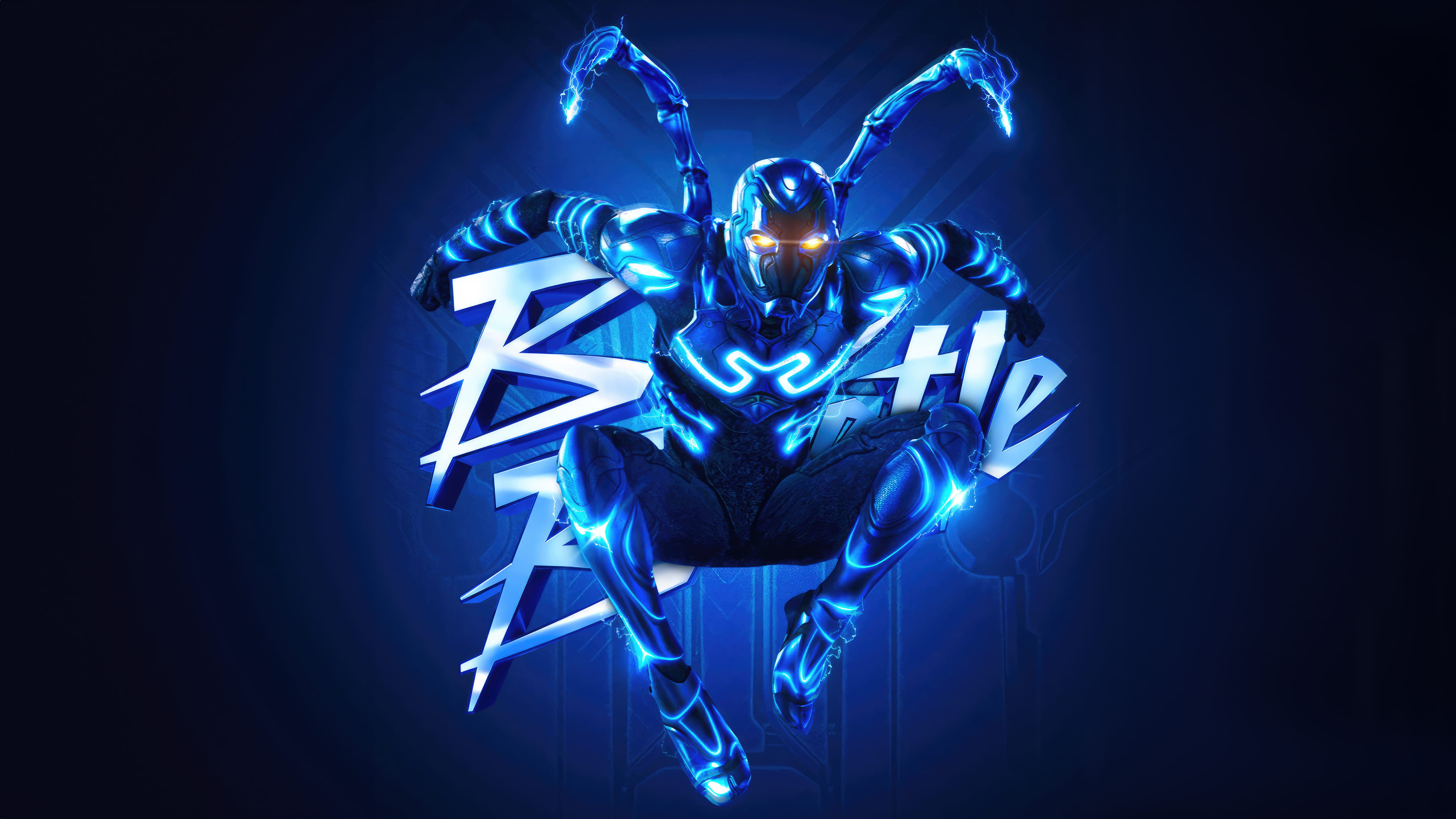 blue beetle wallpaper