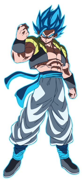 blue gogeta