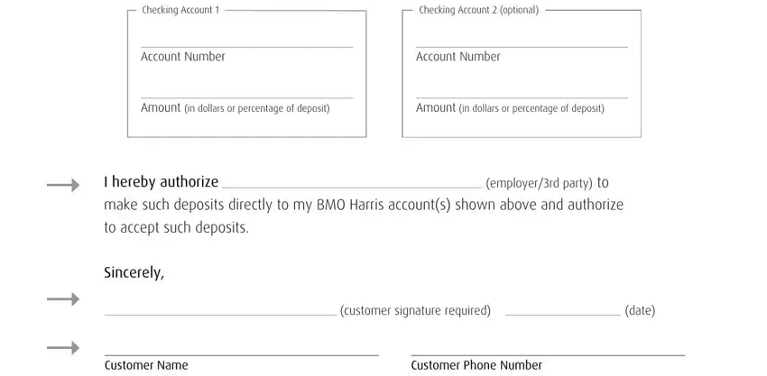 bmo direct deposit slip