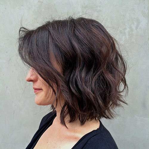 bob hairstyles brunette