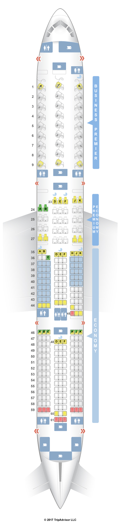 boeing 787-9 seat map