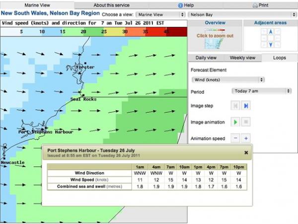 bom marine wind