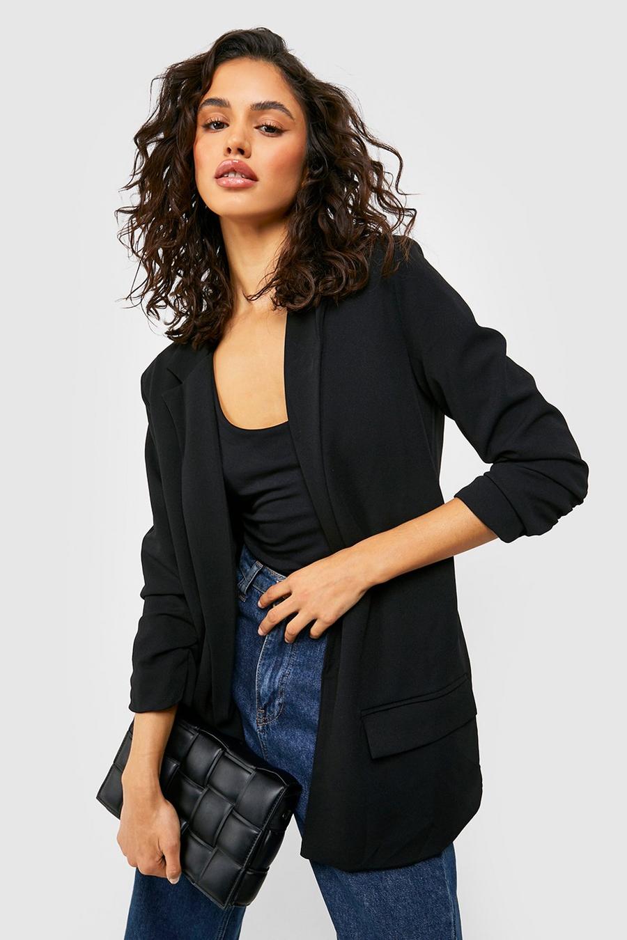 boohoo ladies blazers