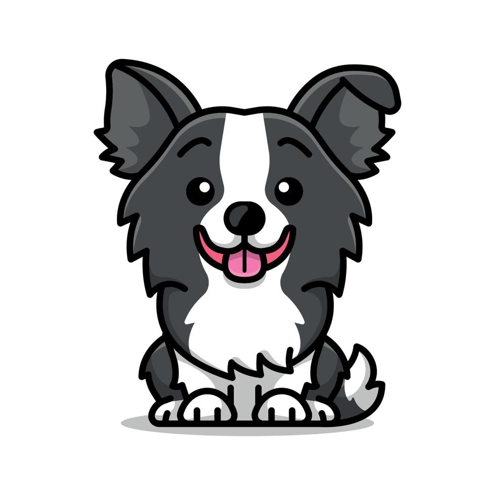 border collie dibujo