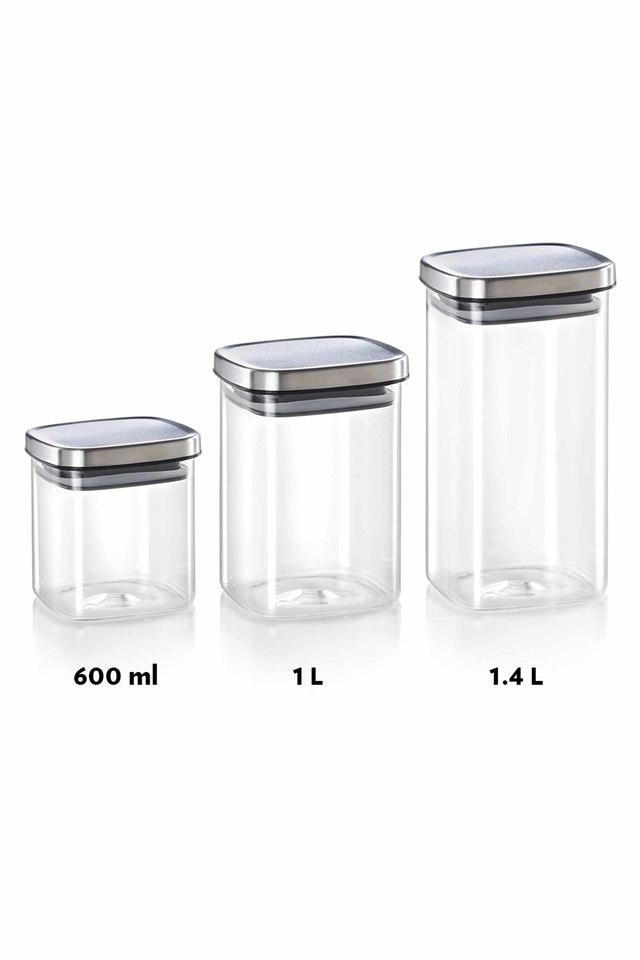 borosil glass containers with lid