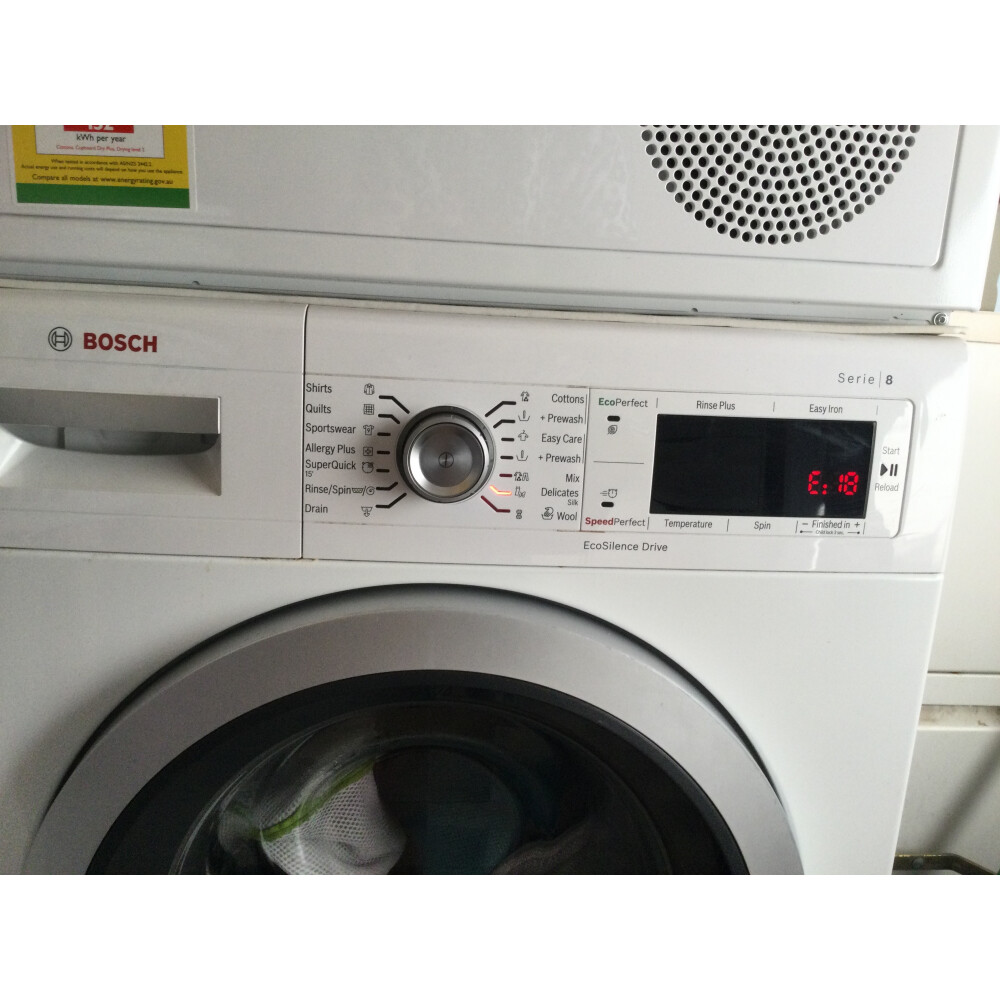 bosch series 8 washing machine manual pdf