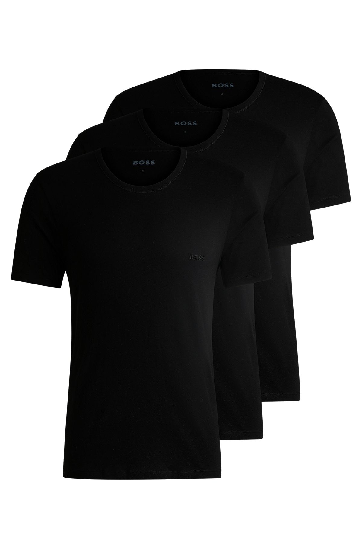 boss hugo boss t shirts three pack