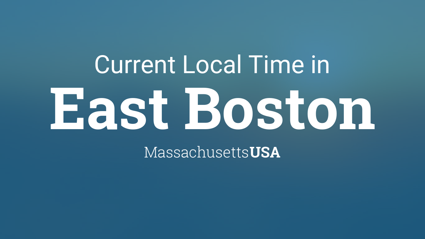 boston local time