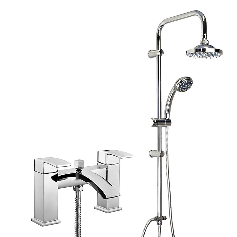 b&q shower taps