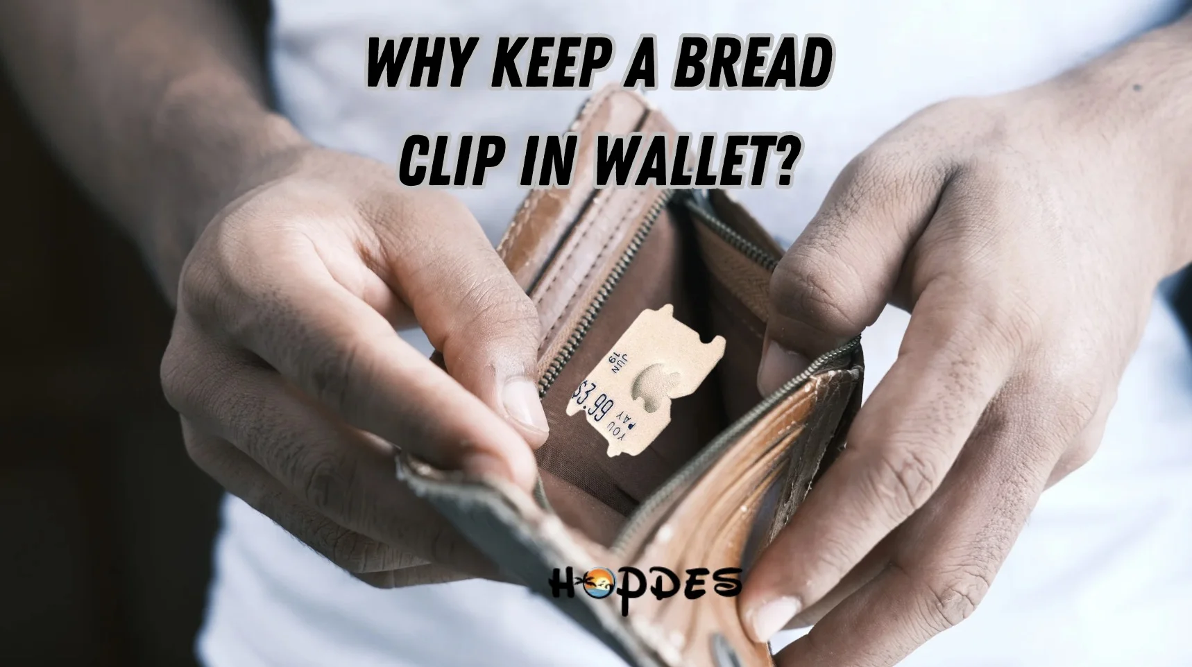 bread clip in wallet