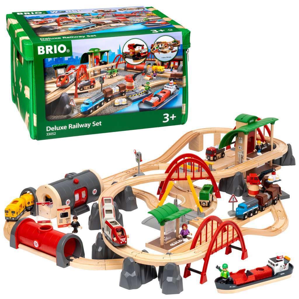 brio wooden railway set