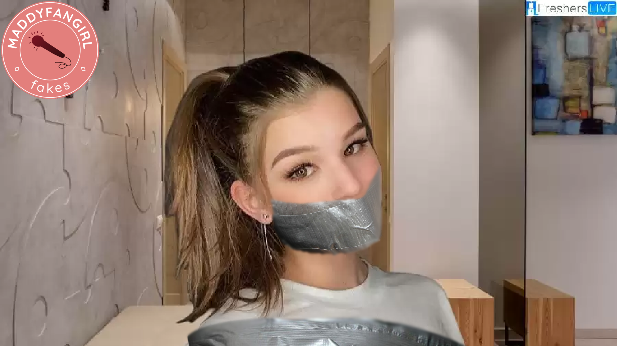 brooke monk gagged